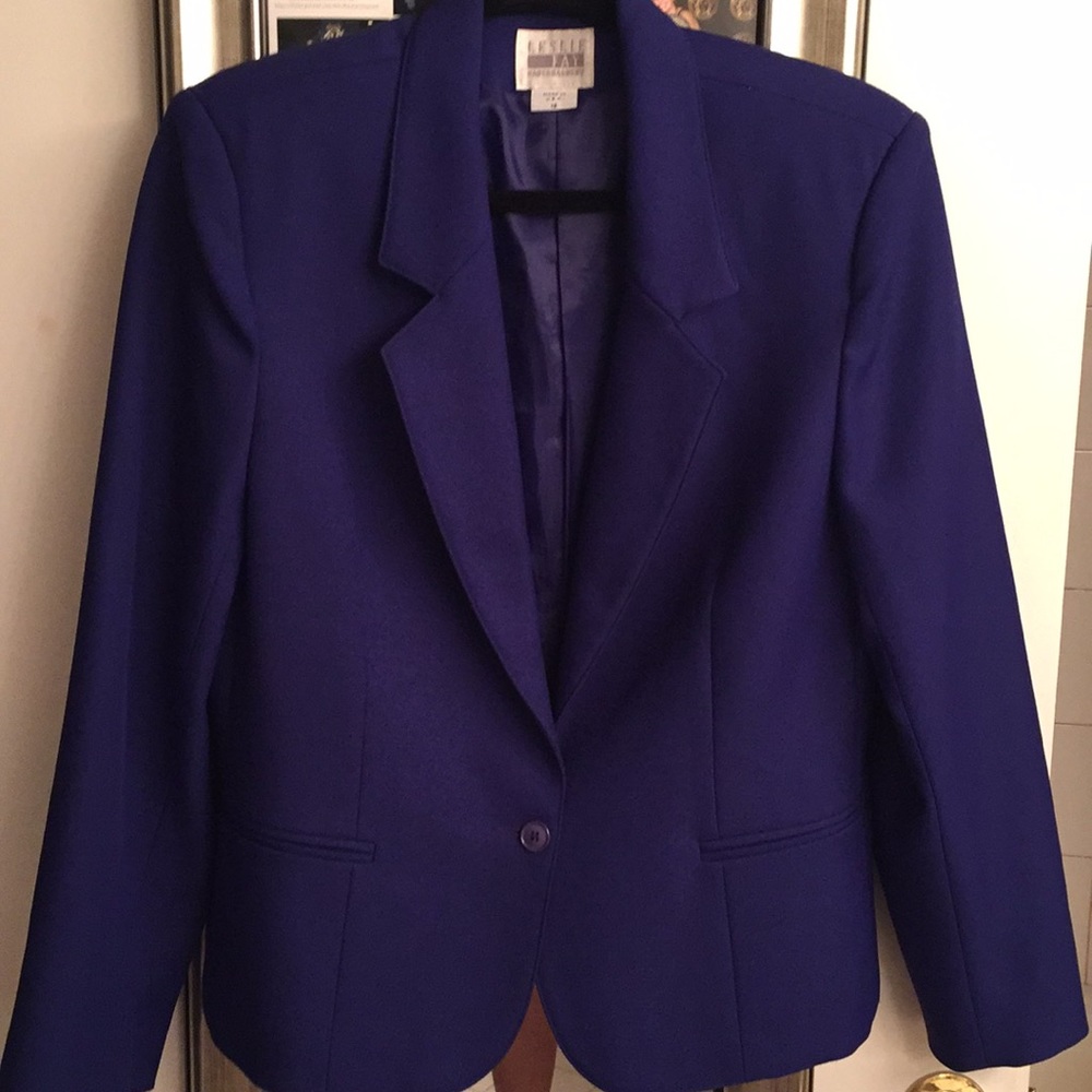 Purple Blazer